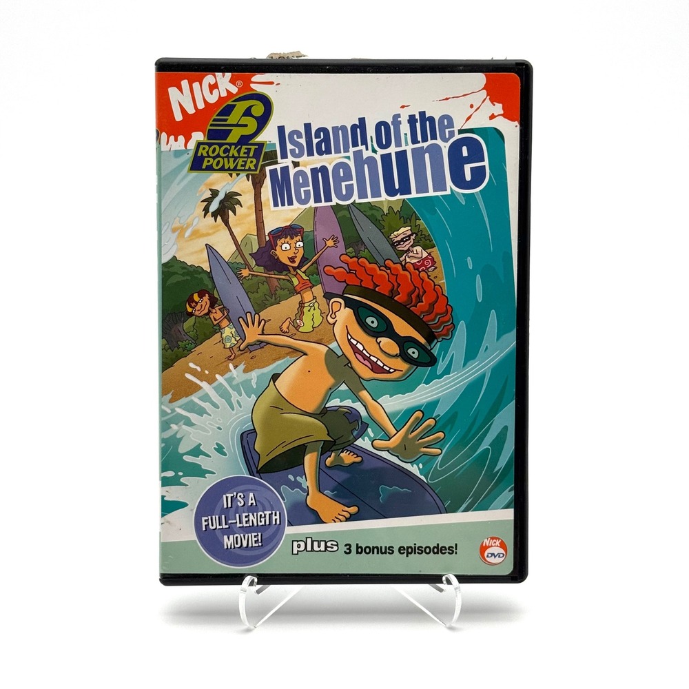 Rocket Power Island Of The Menehune DVD 2004 Nickelodeon Movie